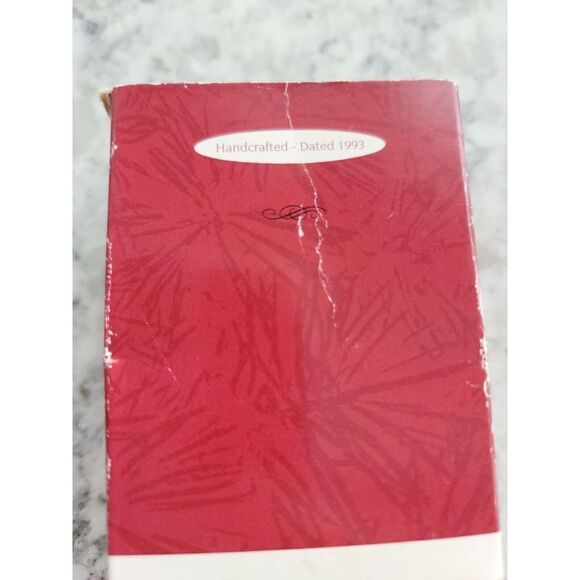 Dad To Bee Christmas Hallmark Keepsake Ornament 1993 Expectant Father Santa Bee! - Picture 6 of 6